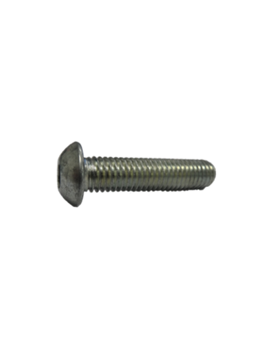 Tornillo cabeza redonda hexágono interior de acero galvanizado