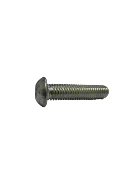 Tornillo cabeza redonda hexágono interior de acero galvanizado