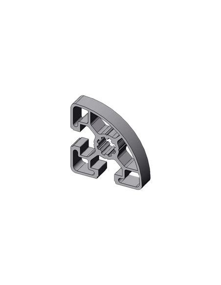Perfil de aluminio Aluneed TB 45x45R