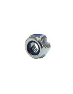Tuerca hexagonal con freno DIN-985 acero galvanizado