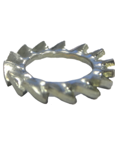 Arandela dentada de bloqueo de acero galvanizado DIN-6798-A