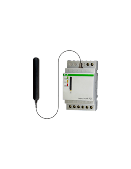Autómata relé GSM simplymax MAX_P01 & MAX_P04 GSM 2 o 4 E/S 230 V