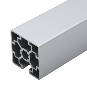 Perfil de aluminio 45x45L 1N ranura de 10 mm|  EASI-Spare