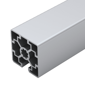 Perfil de aluminio 45x45L 1N ranura de 10 mm|  EASI-Spare