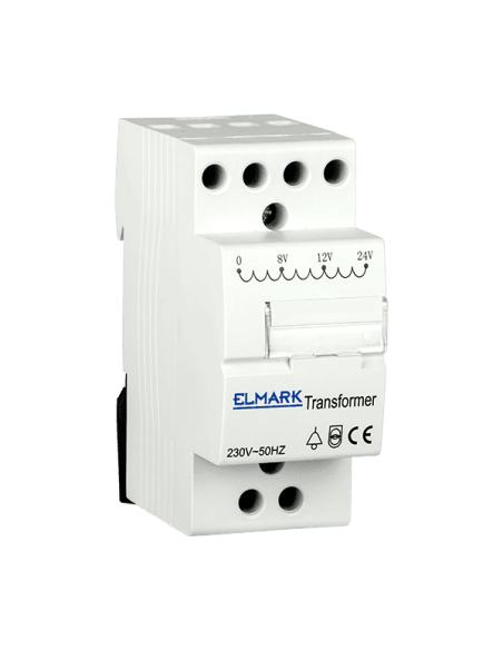 Transformador eléctrico 8-12-24 V montaje en riel DIN | EASI-Spare
