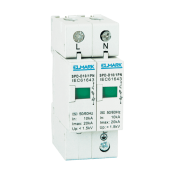 Limitador de sobretensiones 1+N 2 polos para proteger los circuitos eléctricos | EASI-Spare