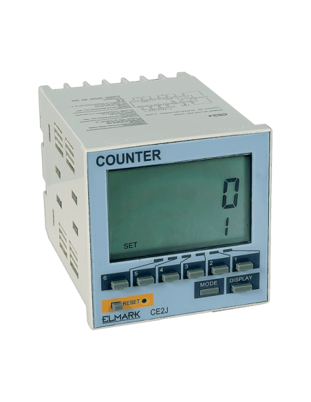 Contador de impulsos 68x68 con reset, 230 V, 50 Hz | EASI-Spare