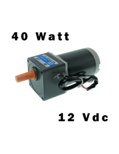 Motorreductor ZD 80x80, 40 W, 12 VDC MZD_4C12_040