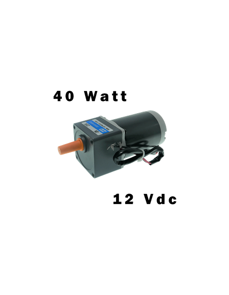 Motorreductor ZD 80x80, 40 W, 12 VDC MZD_4C12_040