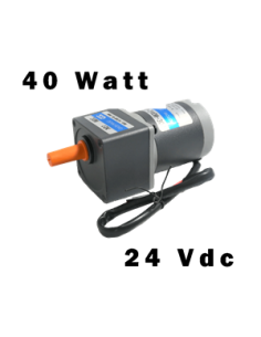 Motorreductor ZD 80x80, 40 W, 24 VDC MZD_4C24_040