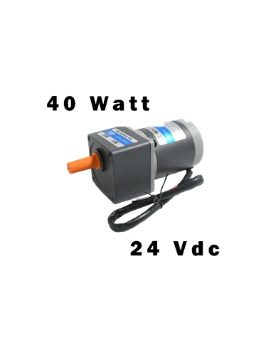 Motorreductor ZD 80x80, 40 W, 24 VDC MZD_4C24_040