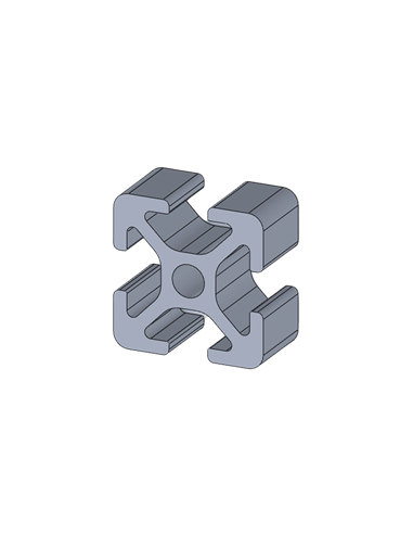 Perfil de aluminio Aluneed TI R5 20x20 4R IPA52020
