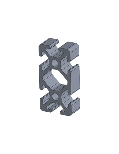 Perfil de aluminio Aluneed TI R5 20x40 6R IPA52040