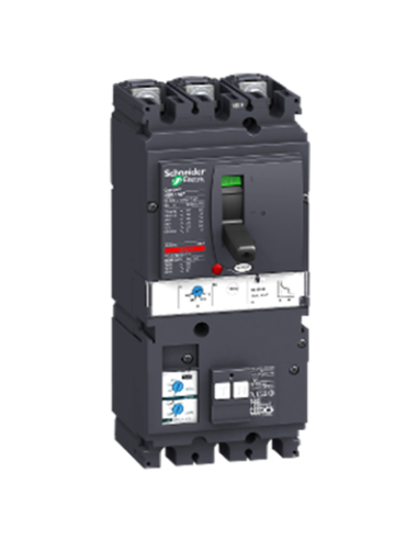 Disyuntor diferencial 3P NSX de 100 a 630 A