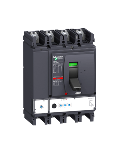 Disyuntor compacto NSX 4P de 100 a 630 A