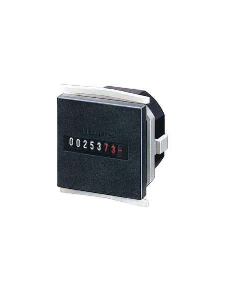 Contador horario sin puesta a cero. Montage encastré -24 V AC 48x48mm 31149