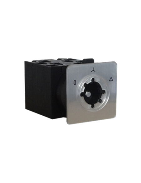 Conmutador de levas para arranque manual estrella-triángulo 20 A