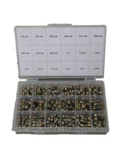 Pack de fusibles de vidrio 5x20 mm