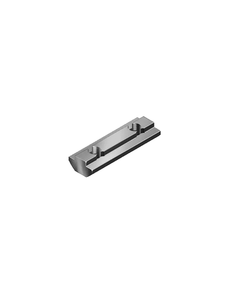 Tuerca en T de 2 orificios M5 ranuras 10 extensión de 30 mm 096160S03