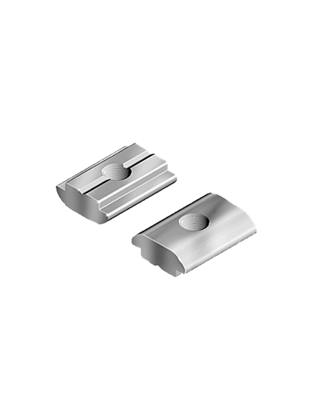 Tuerca estándar de acero inoxidable para perfil R6 M4 ref.: TAPAT6_INX_M4