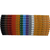 Etiquetas para cables de clip de 1.5 a 2.5 mm²