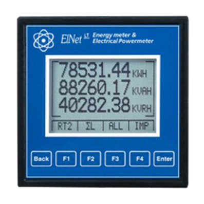 Elnet LT Vatímetro V, I, P (Q, S), F, PF, harmónico, pantalla LCD